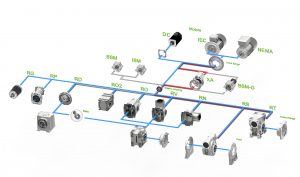 kit assemblaggio modulare riduttori Varvel