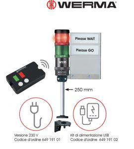 Werma SignalSET Crowd management system