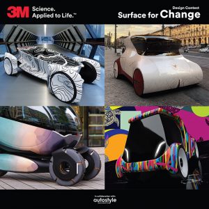 3M car wrapping Surface for Change