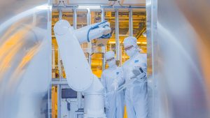 Bosch wafer Dresda robot semiconduttori
