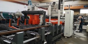 ISTech impianto taglio barre Metallurgica Veneta