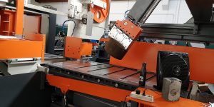 ISTech impianto taglio barre carico scarico automatizzato Metallurgica Veneta