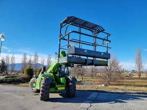 Merlo TreEmme innovazione digitale 4.0 telescopici Piattaforma trilaterale gallerie