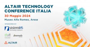 Altair simulazione AI HPC digital twin evento Arese ATC Italia 2024 digitalizzazione