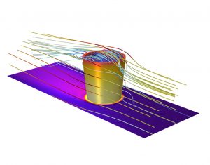 Comsol simulazione multifisica industria alimentare food production evap cooling