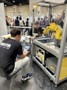  Fanuc WorldSkills Piemonte 2024 sistemi robotici integrati