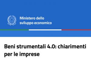 FAQ iperammortamento Mise