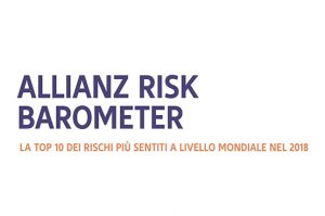 rischi aziendali Allianz Risk Barometer 2018