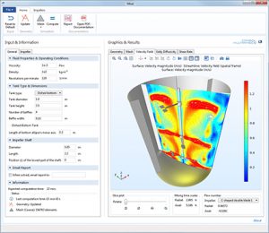 simulazione multifisica Comsol app Compiler