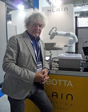 robot collaborativo Klain robotics BIMU Fabio Greco