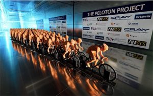 aerodinamica simulazione CFD Ansys ciclismo progetto Peloton