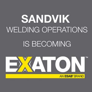 saldatura Esab Welding Cutting acquisizione Sandvik Welding Consumables