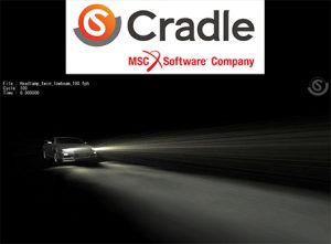 CFD simulazione luce Software Cradle MSC v14.1