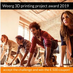 3D printing project award Weerg