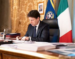 DPCM Cura Italia Conte coronavirus