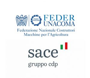Sace Federunacoma macchine agricole