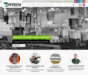 ISTech nuovo sito segatrici taglio metalli