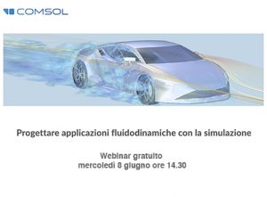 Comsol webinar simulazione applicazioni fluidodinamiche