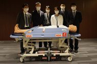 NSK AMR robot mobili autonomi in ospedale