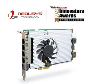 Neousys Technology 2023 Innovators Awards scheda acquisizione dati AI visione artificiale