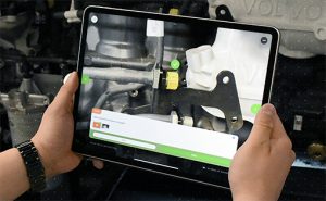 PTC ispezione visiva AR modulo Step Check AI Vuforia