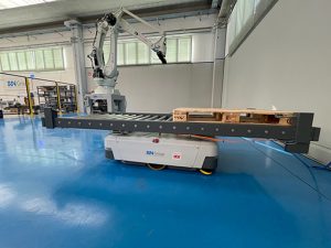 SEW Eurodrive navetta guida autonoma ESN Group