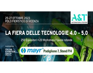 Mayr A&T Vicenza automazione testing monitoraggio freni di sicurezza