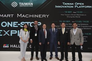 Taitra EMO 2023 smart machinery macchine utensili semiconduttori sostenibilità