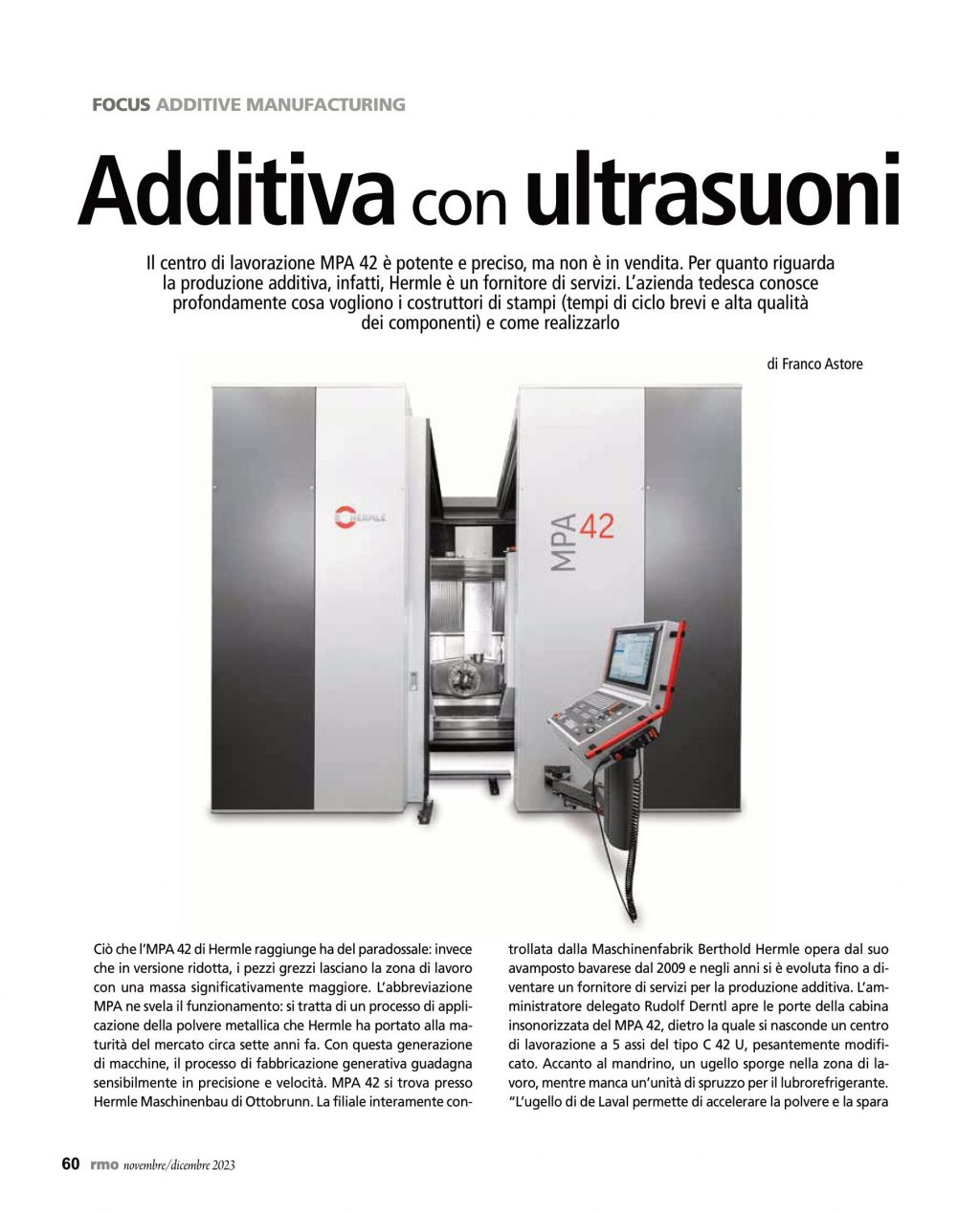 LAVAGGIO DI PROTESI CON ULTRASUONI - Meccanica Plus