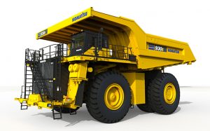 Komatsu GM dumper a idrogeno