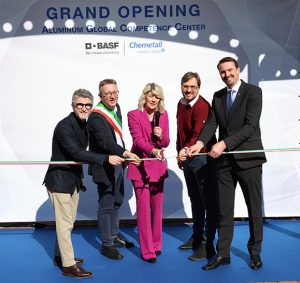 Chemetall BASF inaugurazione Competence Center Alluminio Giussano