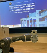 Omron iter formativo automazione robotica Istituto Galileo Galilei Bolzano