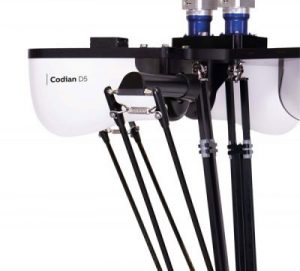 Atti distribuzione meccaniche aperte Delta robots Codian Robotics automazione