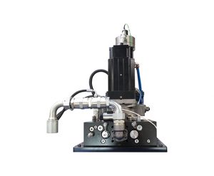 Moog EPU attuazione ibrida elettro idrostatica macchina testing Easydur