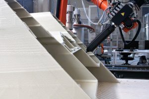 Caracol AM V2 Group stampa 3D robotica di grande formato settore nautico imbarcazioni