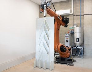 Caracol additive manufacturing grande formato yacht sportivo Ferretti Group Pershing stampa 3D robotizzata