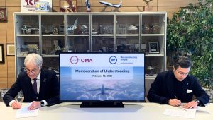 OMA Meccanotecnica Umbra MoU aerospace defense presidenti Umberto Nazzareno Tonti Carlo Pacifici