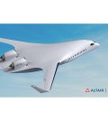 Altair simulazione CFD AI aereo ad ala integrata JetZero