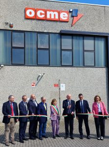  Ocme inaugurazione Collecchio packaging adattivo taglio del nastro