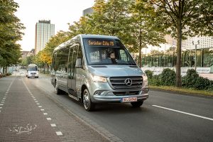 Siemens Digital Industries Software minibus elettrici Tremonia Mobility