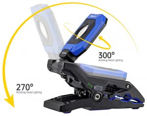  ABC Tools utensileria professionale promozionale Freccia News lampada 300 clip light