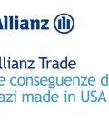 AllianzTrade conseguenze dazi USA commercio globale