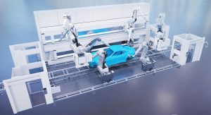 Dürr cabina verniciatura EcoPro Booth PACE Pilot Award layout