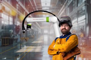  Fanuc Italia automazione collaborativa robot CRX Roadshow saldatura
