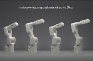 ABB Robotics robot compatti famiglia IRB 1200 rinnovata
