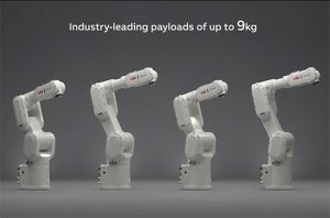 ABB Robotics robot compatti famiglia IRB 1200 rinnovata
