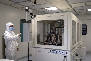 Comau dry room produzione celle ioni di litio e litio metallico tecnologie stato solido
