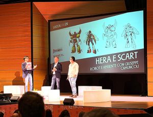 Gruppo Hera SCART Lamborghini supereroi scarti automobili Lucca Comics
