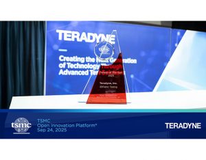 Teradyne partner dell'anno TSMC test chip