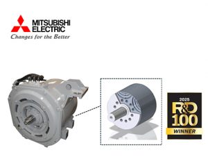 Mitsubishi Electric motore sincrono a riluttanza automotrici ferroviario R&D 100 Award